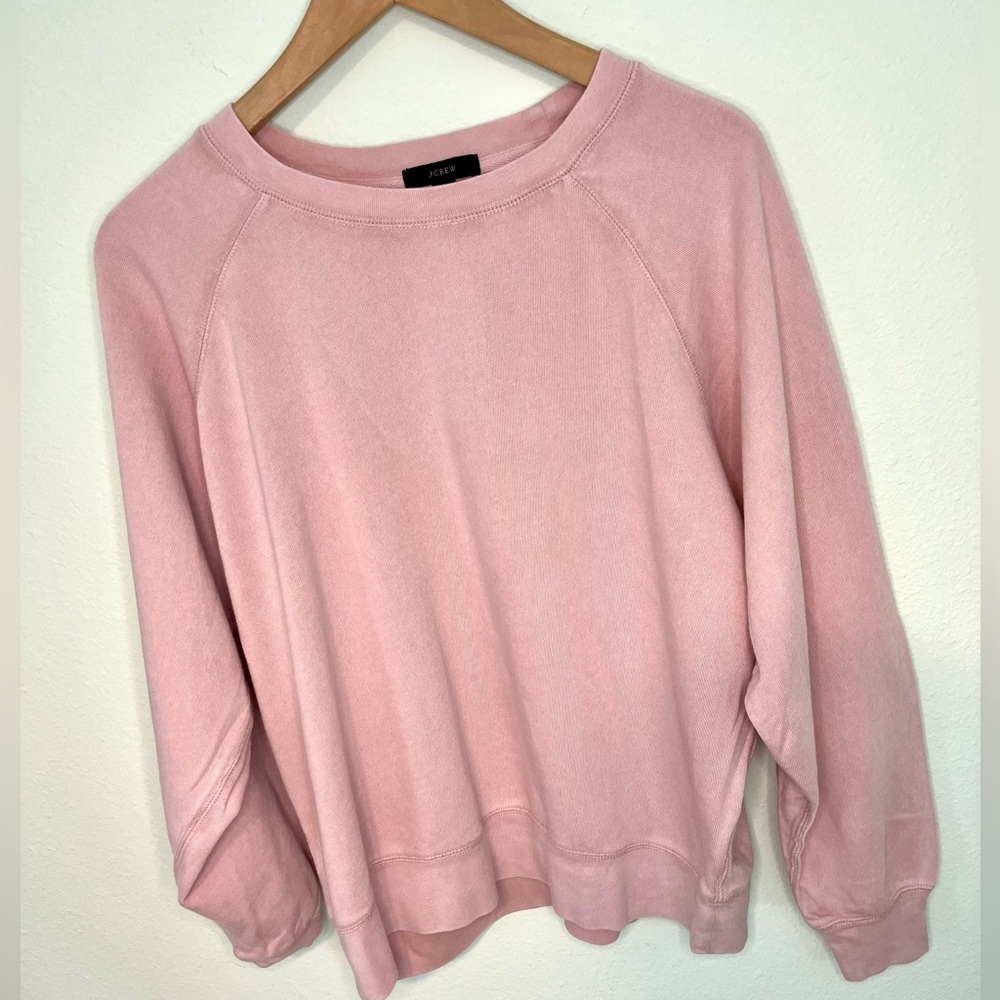 J Crew Magic Rinse Sweatshirt NWT